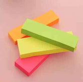 Post On Sticky Notes Flags Multicolor Strips